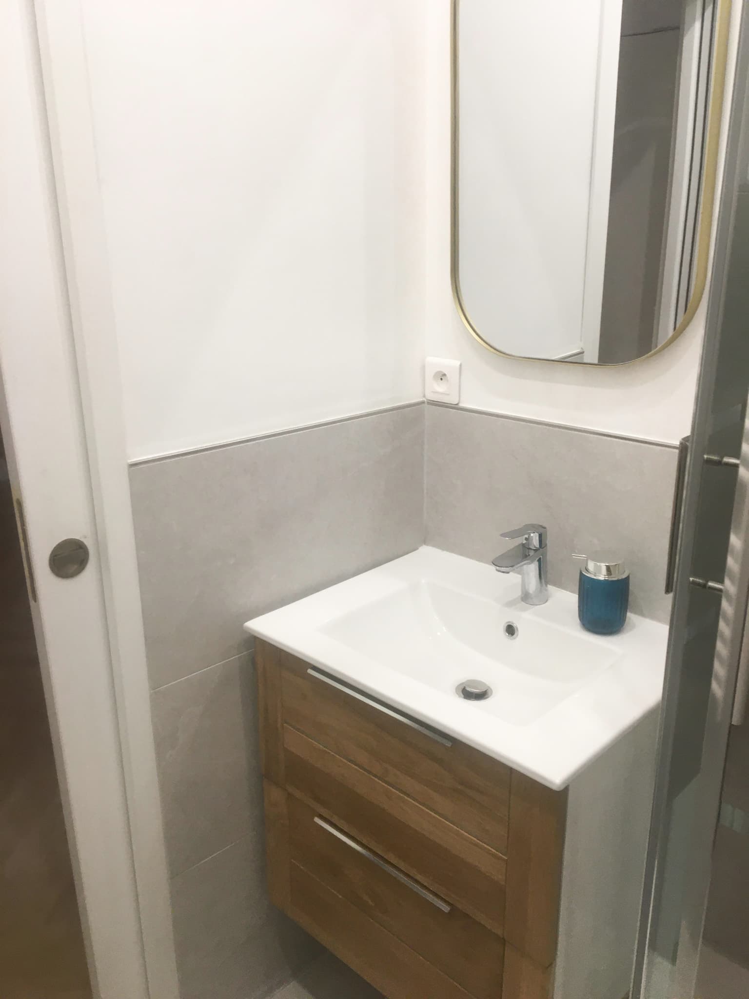 renovation d'une salle de bain douche